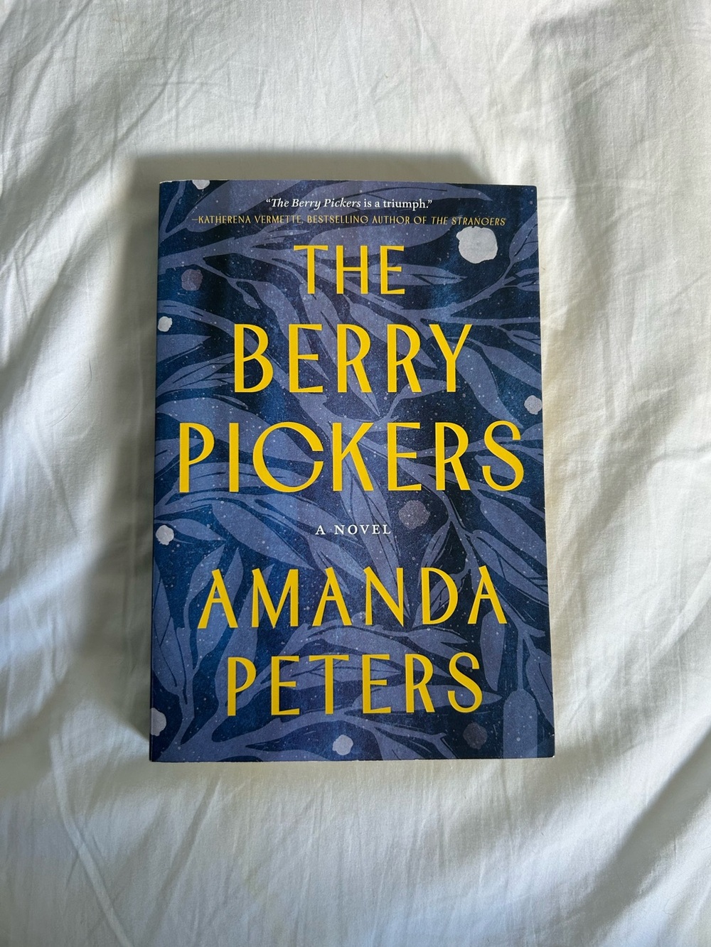 3/25$ The berry pickers book by Amanda Peters